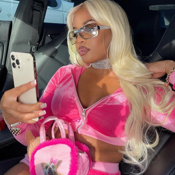 Blonde 613 Front Lace Wig Human Hair Wigs For Women Straight 13x4 Lace Frontal Wig