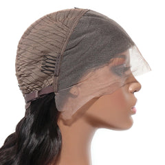 Body Wave 13x4 Lace Front Wig 180% Density Pre Plucked Human Hair Wigs