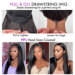 13x2 U Part Lace Front Wigs Deep Curly 200% Density Human Hair Pre Plucked with Baby Hair Natural Black Color Deep Wave Wig for Women Regular price